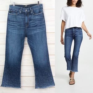 Hudson Jeans Holly High Rise Cropped Flare New